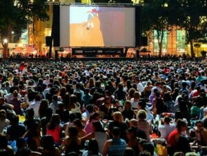 ニューヨーク ブライアントパーク 無料映画