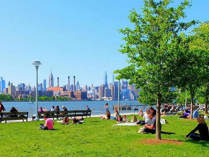 ニューヨーク 公園 - ドミノパーク