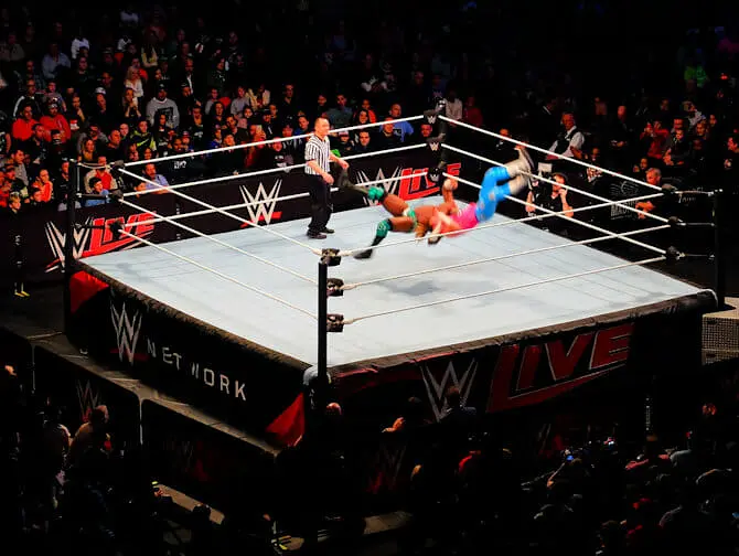 ニューヨーク WWE レスリング チケット