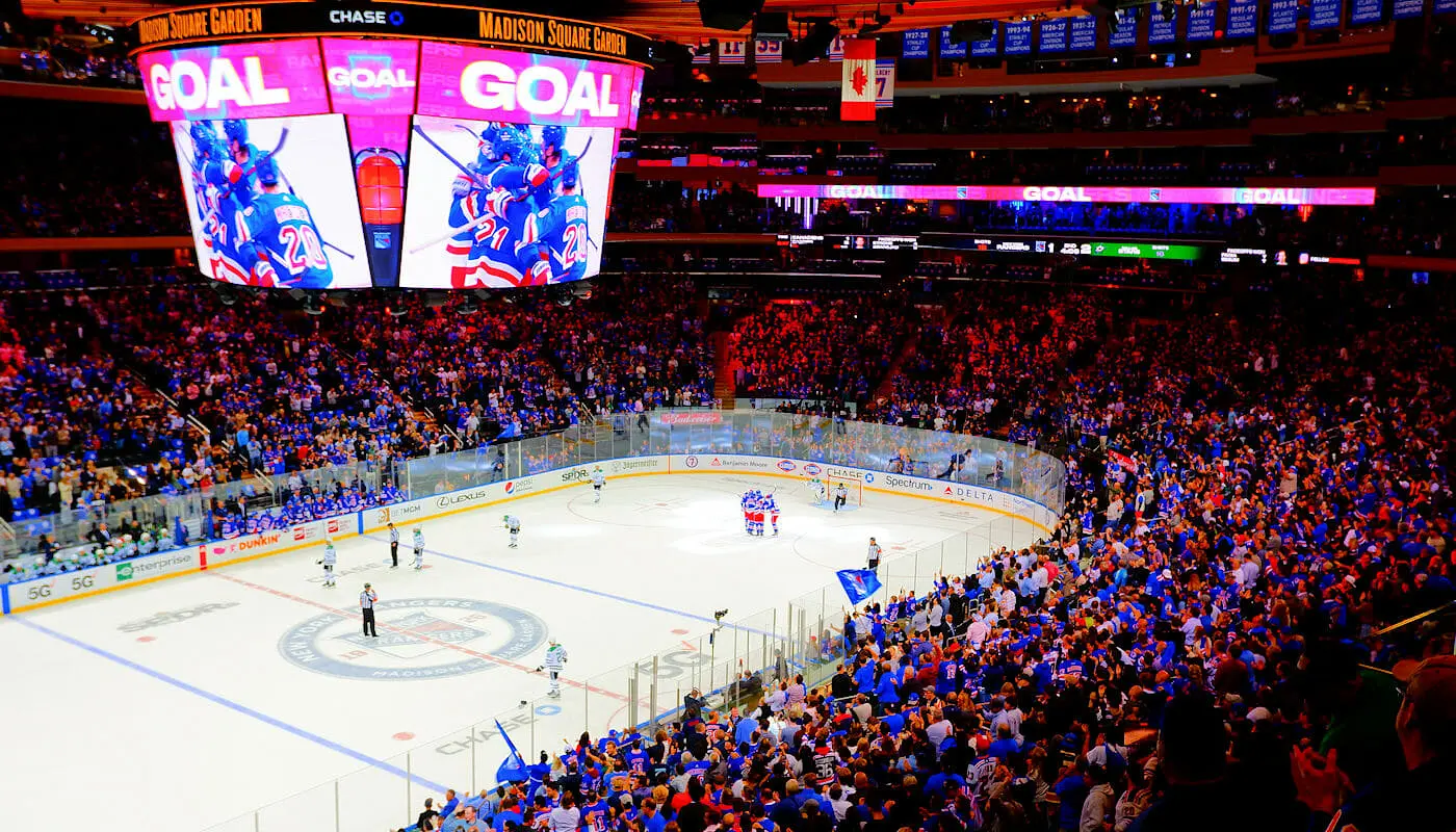 ニュヨーク NHL アイスホッケー