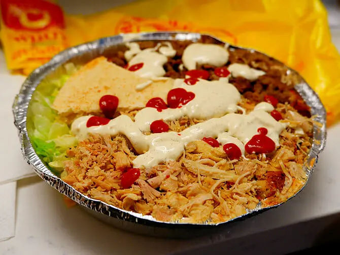 ニューヨーク ストリートフード - Halal Guys