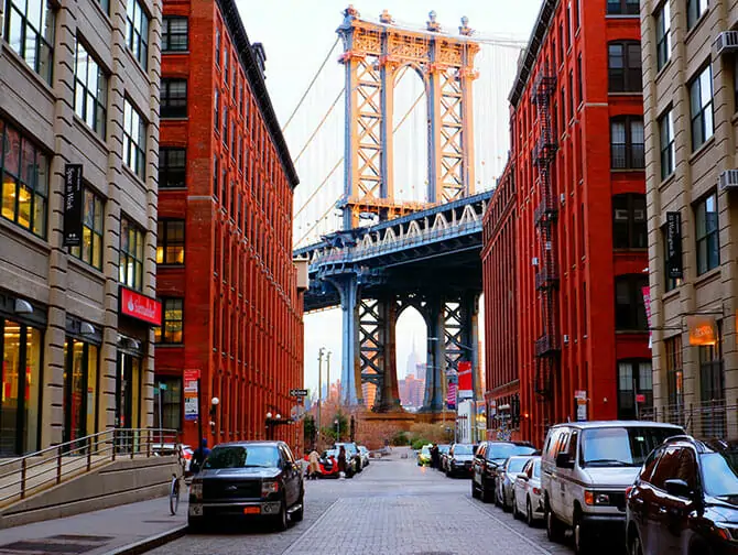 ニューヨークのマンハッタンブリッジ - NewYork.jp
