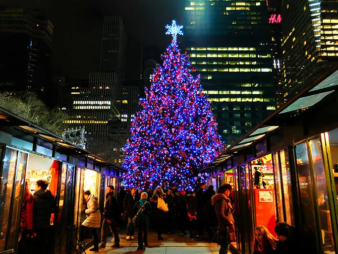 ニューヨークのクリスマスマーケット 2026 - NewYork.jp