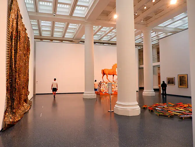 ニューヨークのブルックリン美術館 - 美術館の内装