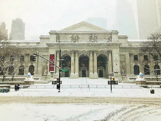 ニューヨークの雪 - 建物
