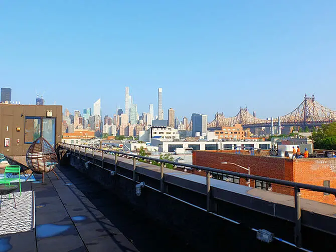 ニューヨークのホステル - ザ ローカル NYC - ルーフトップ