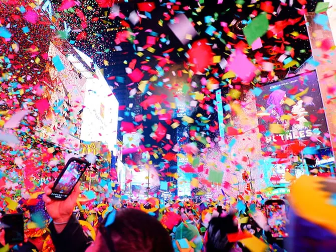 ニューヨークで最高の大晦日イベント