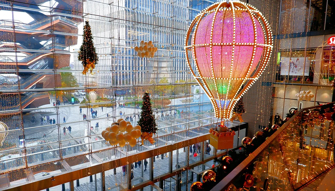 ニューヨーク クリスマス 旅行 プラン - ハドソンヤード