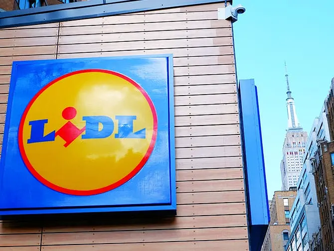 ニューヨークのスーパーマーケット- Lidl