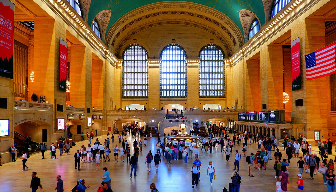 ニューヨーク6日間旅行プラン - Grand Central Terminalをはじめ、ミッドタウン・マンハッタンの見どころを巡る