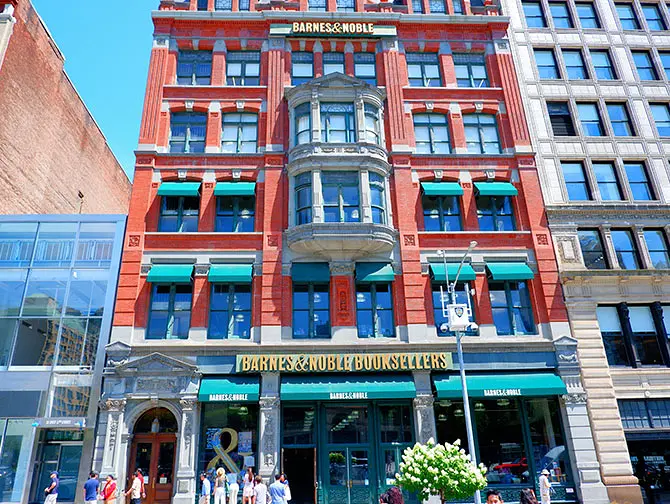 ニューヨークの書店 - Barnes and Noble