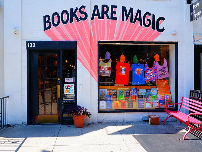 ニューヨークの書店 - Books are Magic
