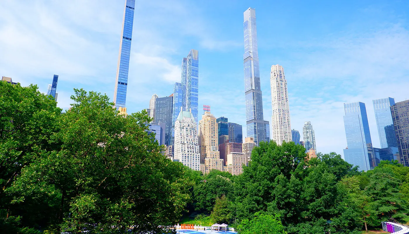 New Yorkのセントラルパーク散策ルート - 散策ルートを垣間見る